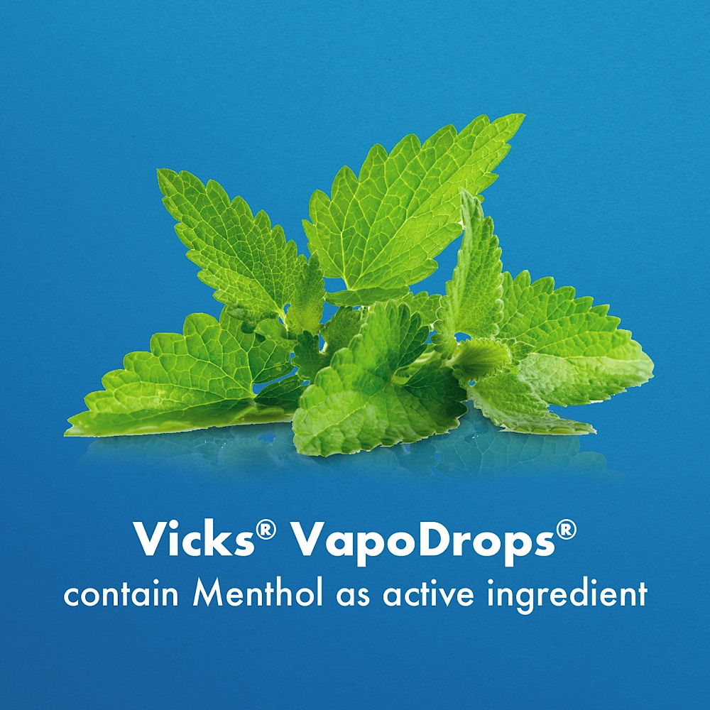 Buy Vicks VapoDrops Butter Menthol Lozenges 24 Pack Online at ePharmacy®